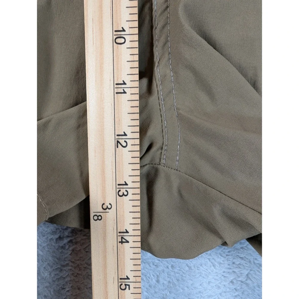Kuhl Renegade Khaki Tan Cargo Hiking Shorts Mens 42 Style 5121 Nylon Spandex - Picture 5 of 13